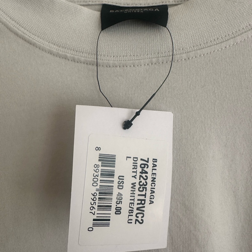 Balenciaga Loop Sports Icon T-Shirt - Picture 2 of 4